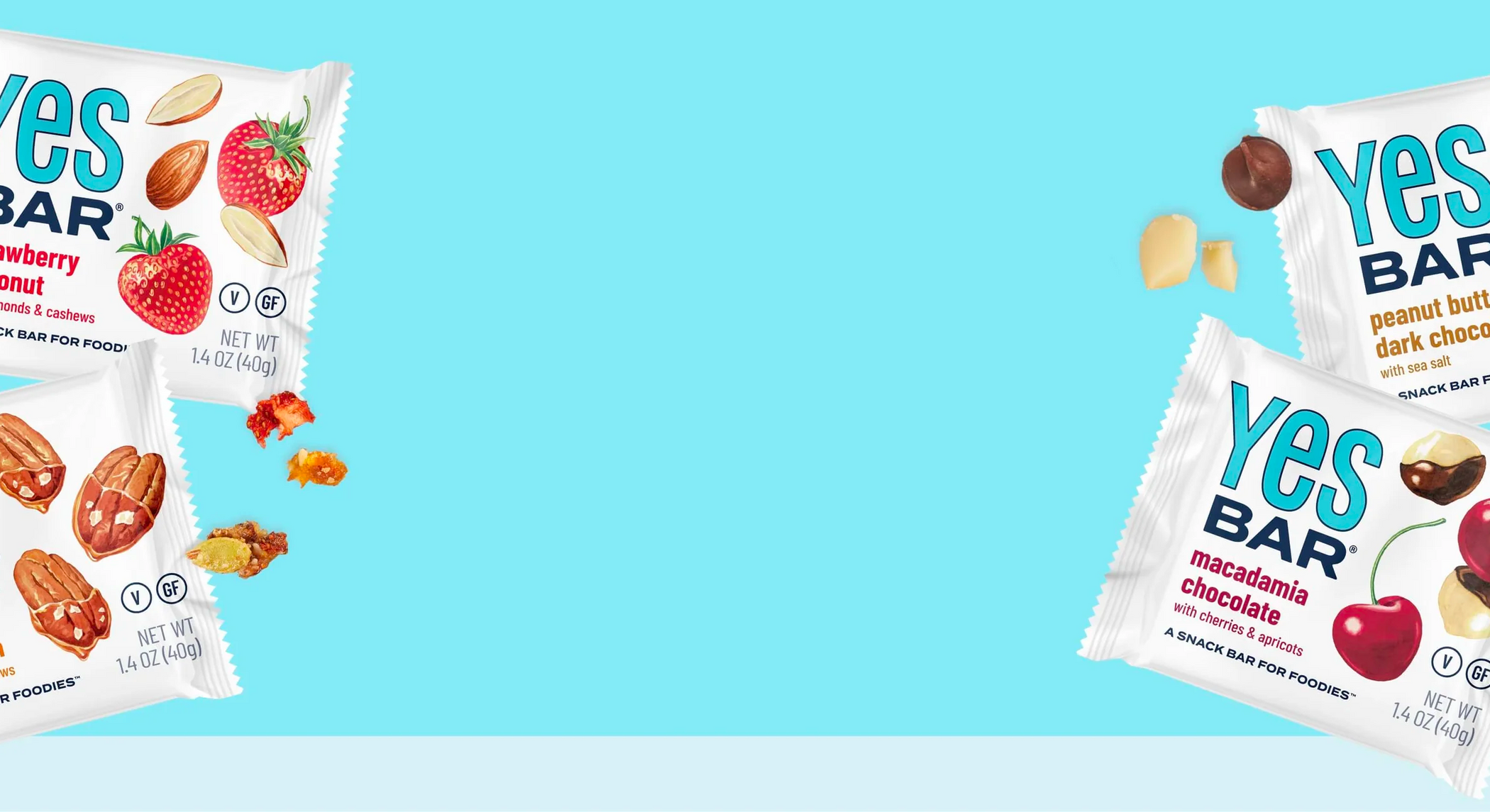 Say YES to Clean Snacks Bars - YES BAR®